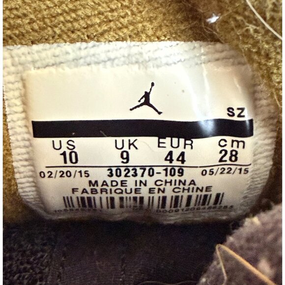 Jordan 9 Retro Statue High Top Basketball Shoes 302370-109 Mens Size 10 - Picture 6 of 6